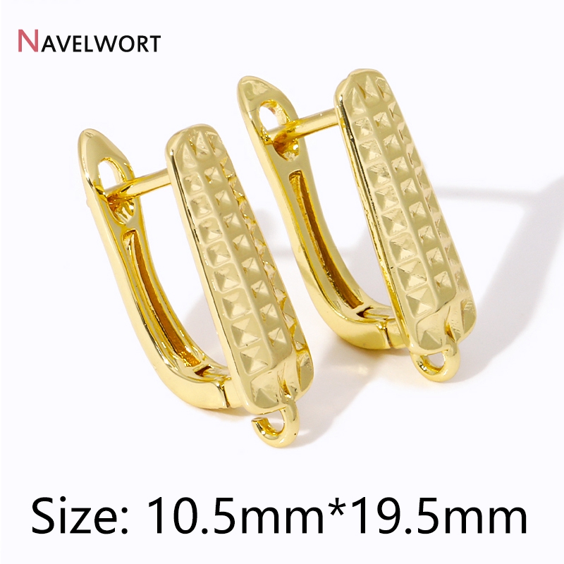 Gold Plated Jewelry - Perhiasan anting berlapis emas 18K, pengait