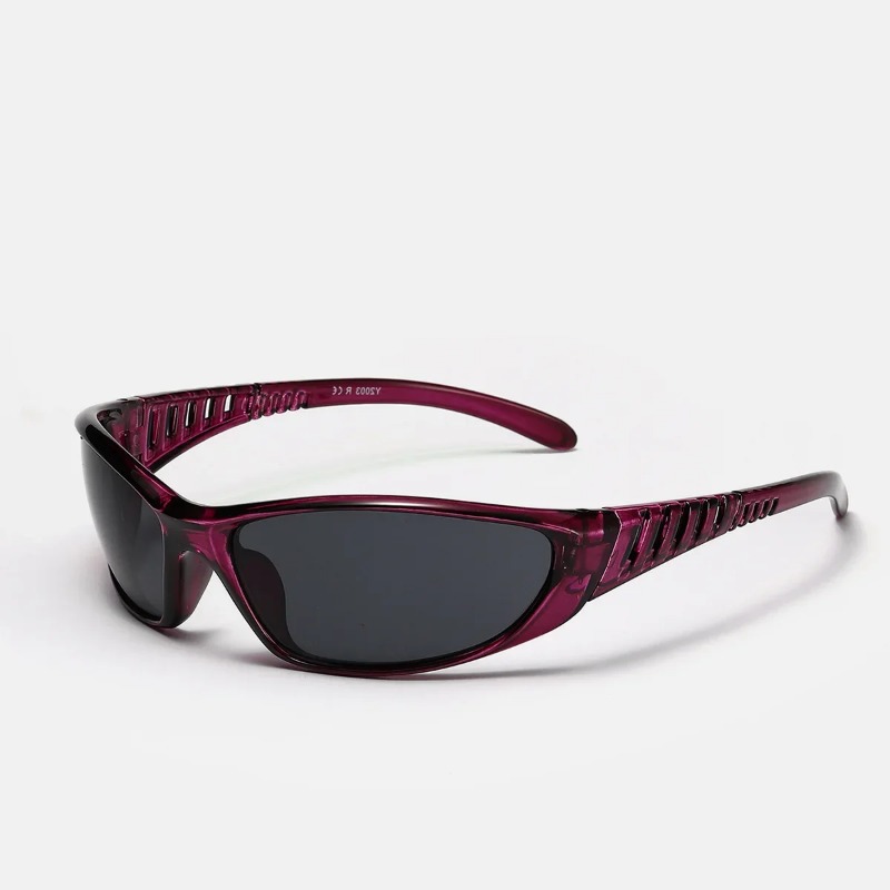 Sunglasses Uv400 - Kacamata Hitam SPORT Warna Perak Baru,