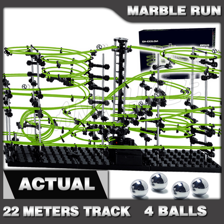 Marble Coaster Set - Model Kereta Luncur Marmer 2200cm Tingkat