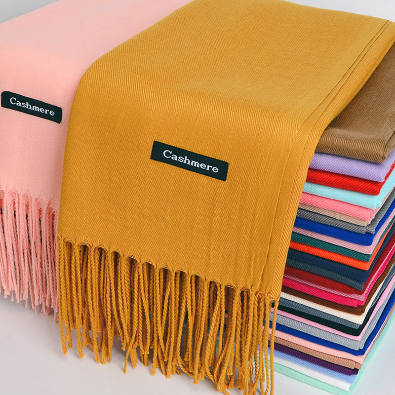 Cashmere Scarf - Syal Kasmir Imitasi Multifungsi Syal Tebal