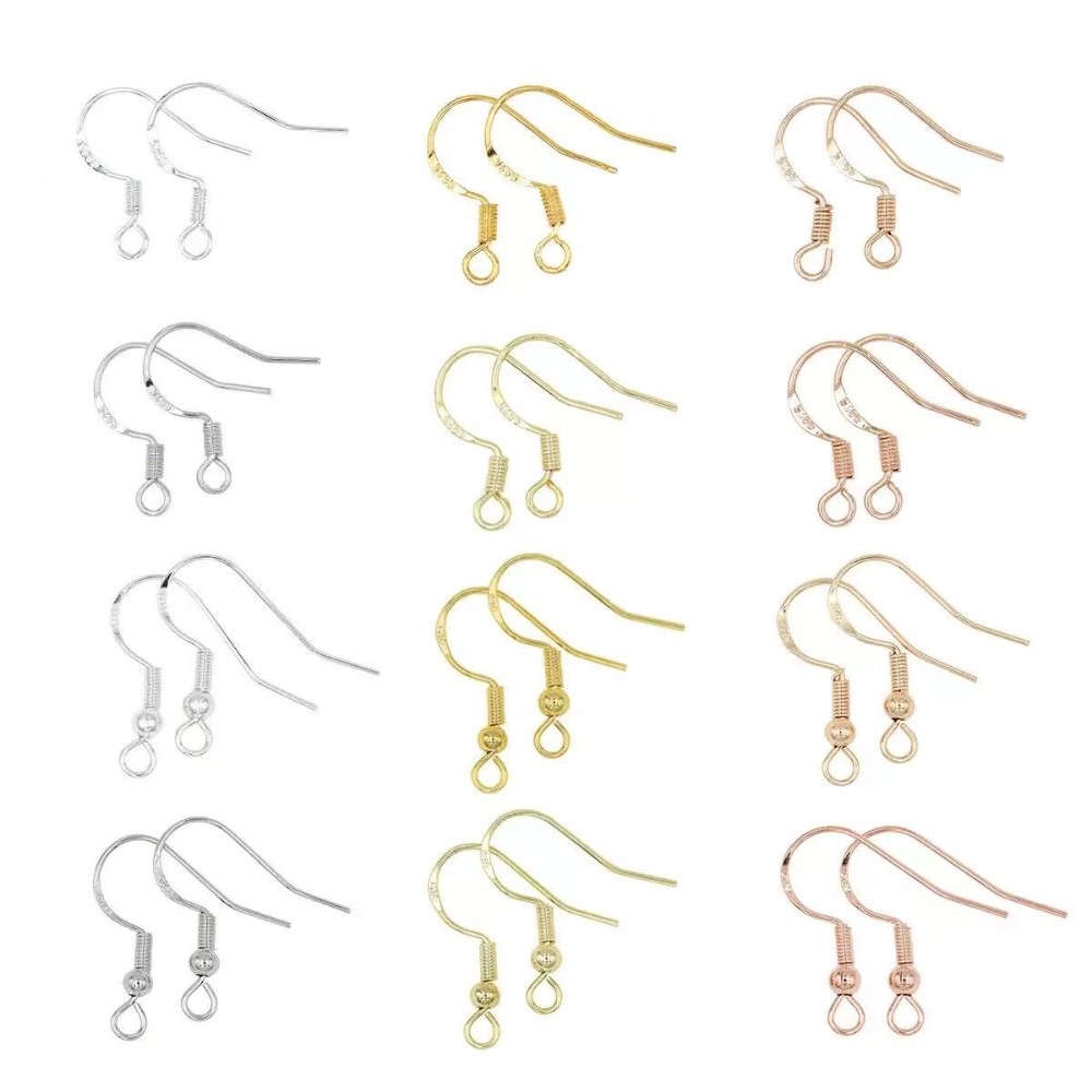 Gold Plated Jewelry - Kait Anting Berlapis Emas 100PCS Penyangga