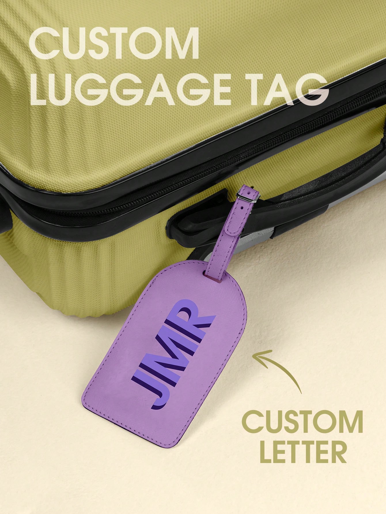 Tag Bagasi Inisial Pribadi Hur - Travel Luggage Set ulasan dan harga