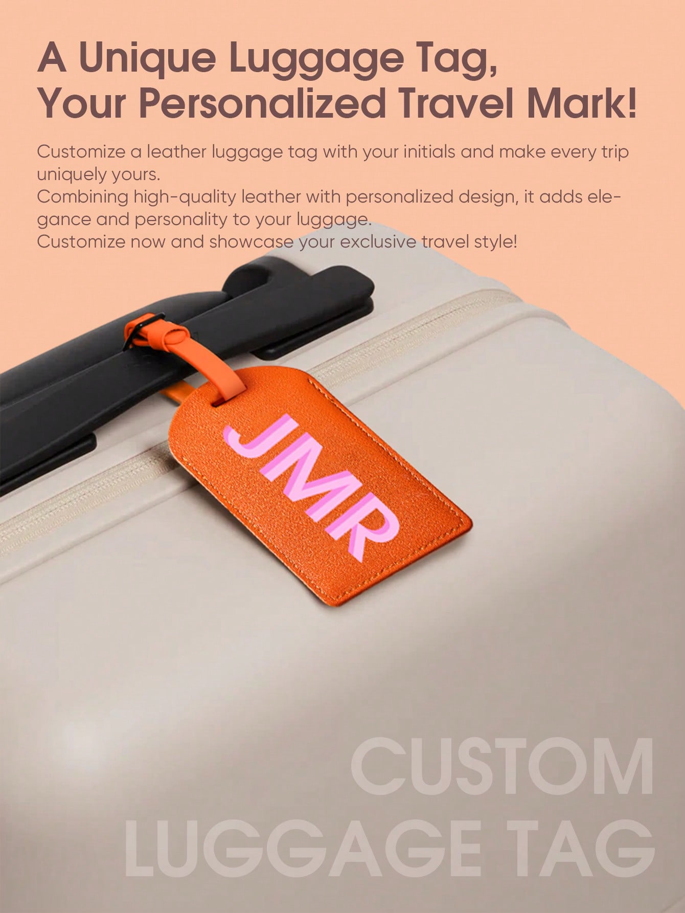 Tag Bagasi Inisial Pribadi Hur - Travel Luggage Set ulasan dan harga