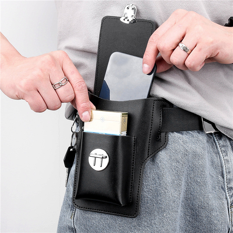Tas sabuk ponsel untuk pria, t - Leather Wallet Men ulasan dan harga