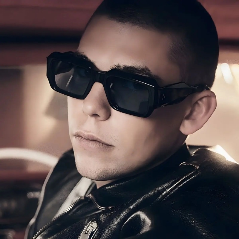 Kacamata Hitam Persegi Baru, M - Designer Sunglasses ulasan dan harga