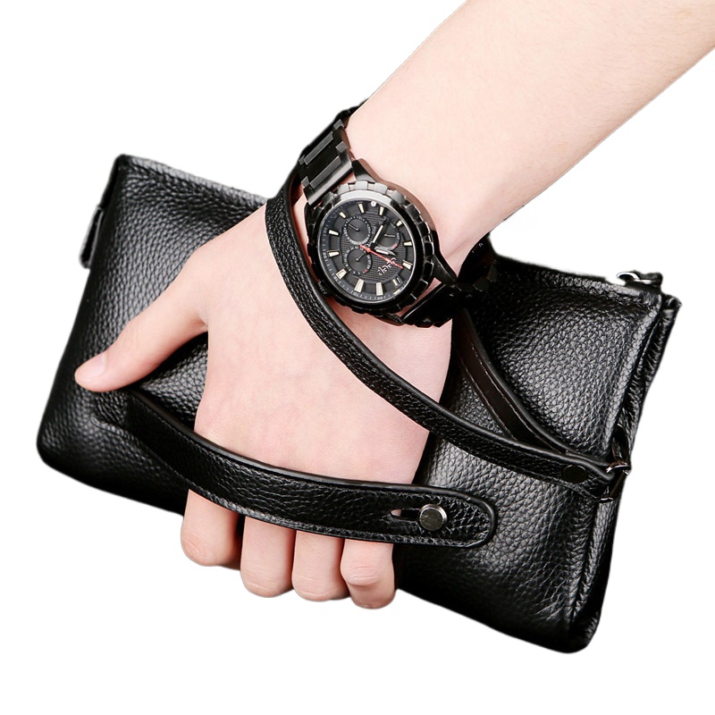 2025 Tas Tangan Pria Kulit Sap - Leather Wallet Men ulasan dan harga