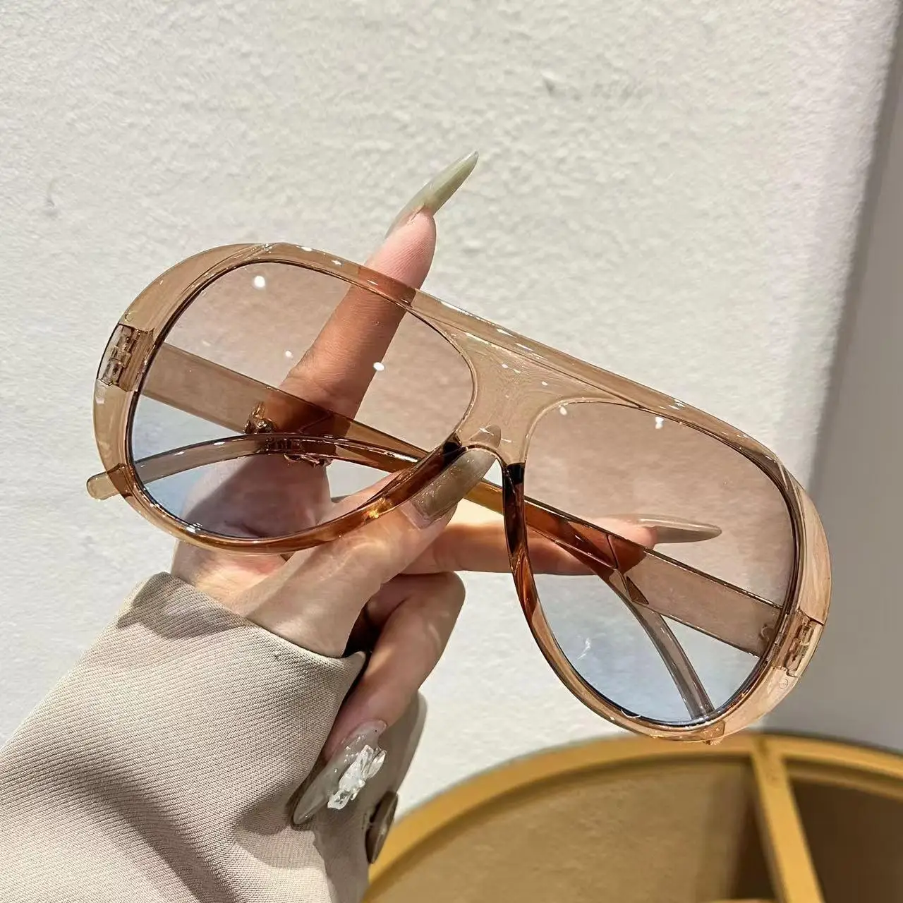 Kacamata Hitam Oversized Wanit - Sunglasses Uv400 ulasan dan harga