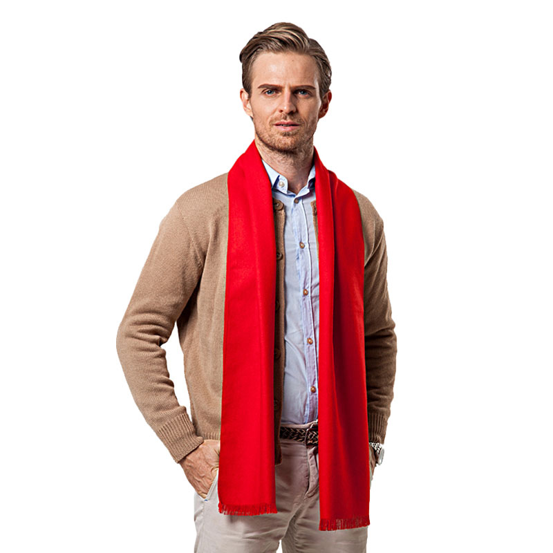 Syal pria warna polos, syal me - Cashmere Scarf ulasan dan harga