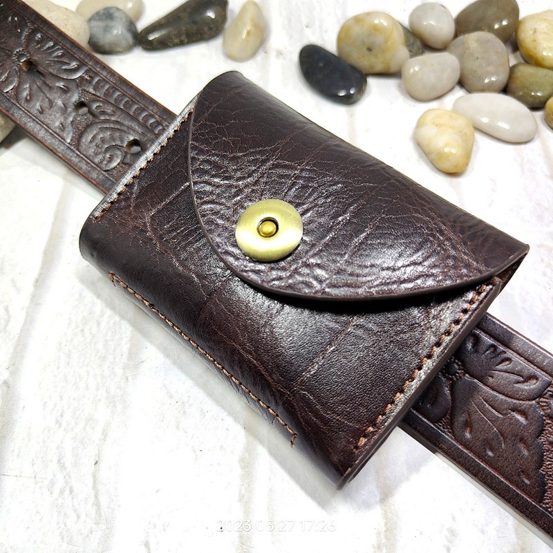 Blongk tas pinggang Mini tas p - Leather Wallet Men ulasan dan harga