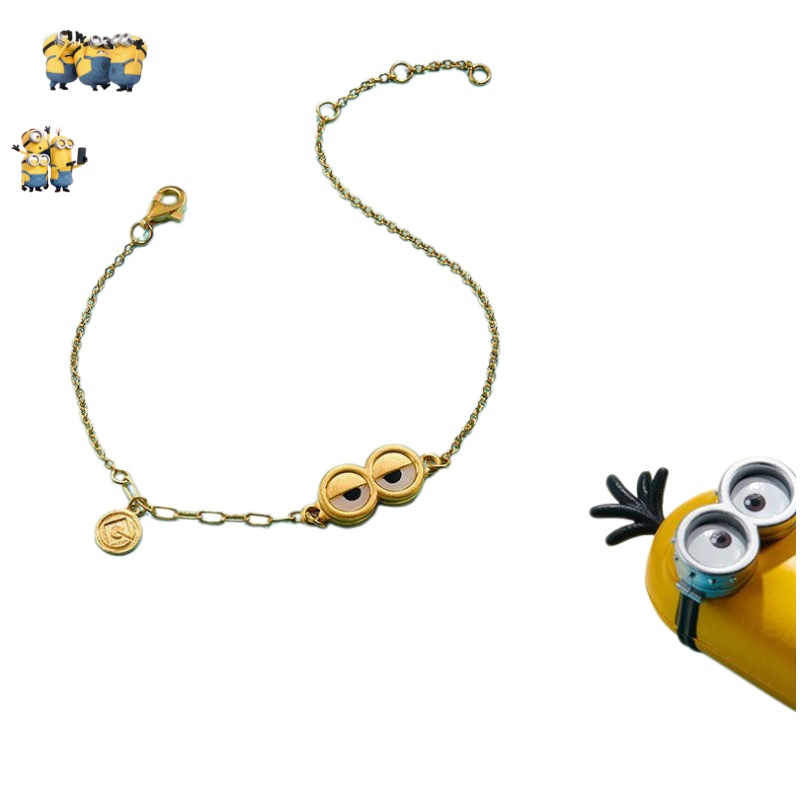 Gelang Emas Seri Minion - Perh - Gold Plated Jewelry ulasan dan harga