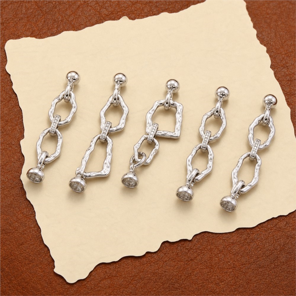 1 Buah Gesper Sambungan Oval S - Gold Plated Jewelry ulasan dan harga