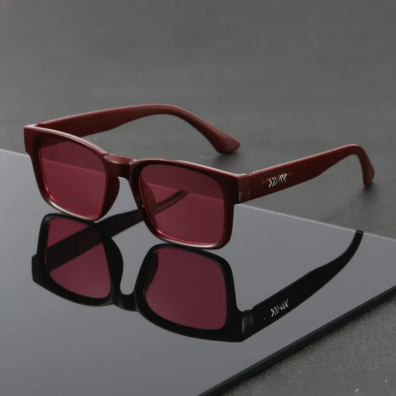 Kacamata Hitam Bingkai Persegi - Designer Sunglasses ulasan dan harga