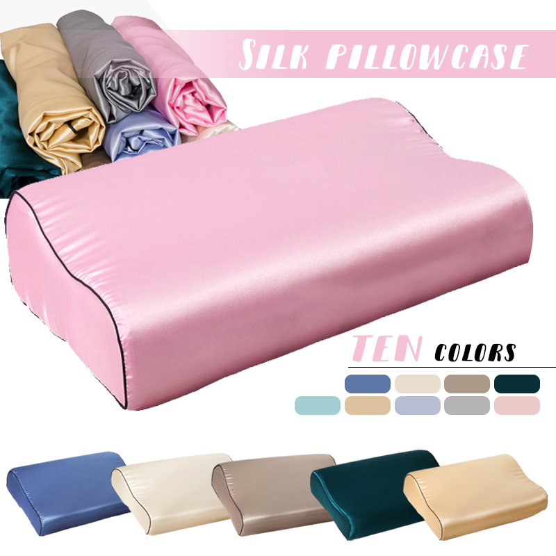 Sarung Bantal Lateks Satin Sut - Silk Pillowcase ulasan dan harga