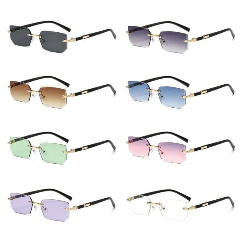 Kacamata Hitam Tanpa Bingkai T - Designer Sunglasses ulasan dan harga