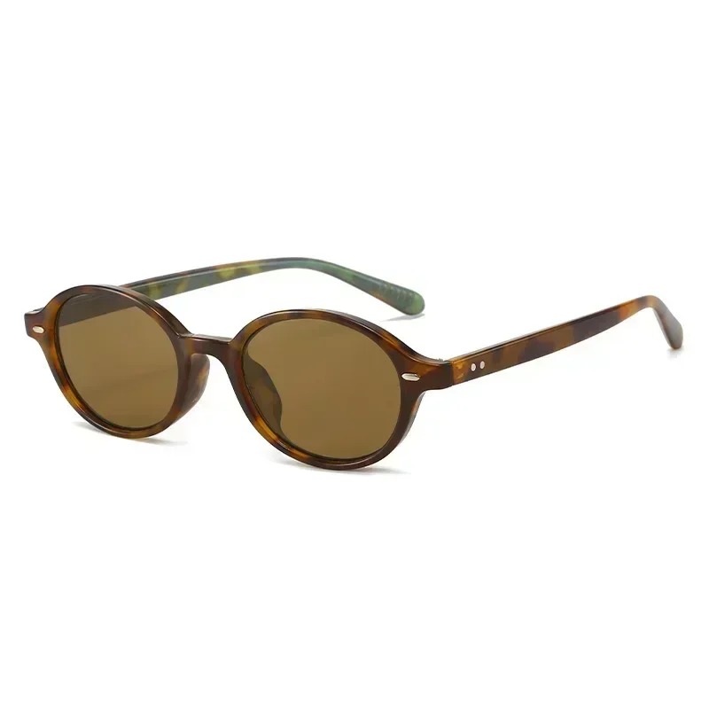 Kacamata Hitam Oval Kecil Retr - Sunglasses Uv400 ulasan dan harga